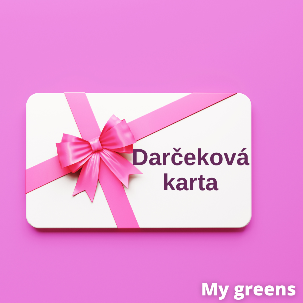 Darčeková karta My greens ????